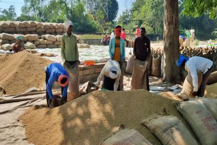 Paddy purchase started amidst chaos in Kanker