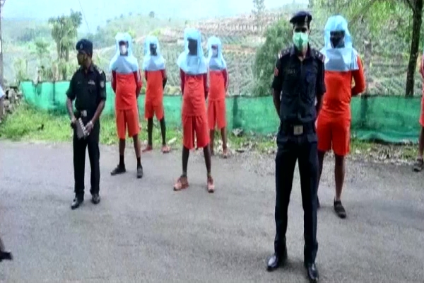 A team of NDRF deployed at Kanniyakumari