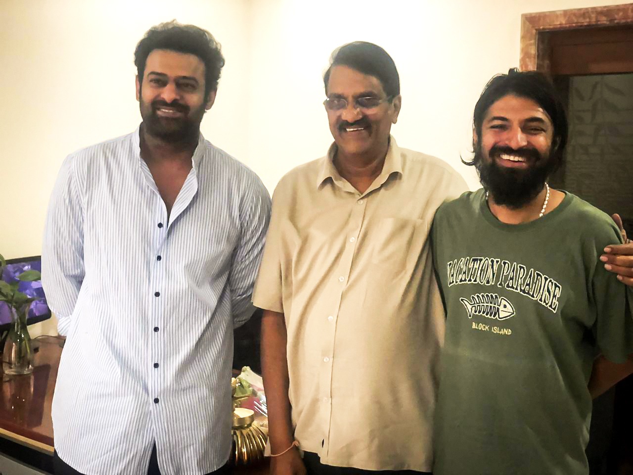 prabhas with nag ashwin