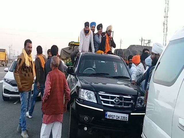 Thousands of farmers left for Delhi from Gwalior to join the farmer movement