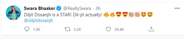 Twitter war between Kangana Ranaut and Diljit Dosanjh