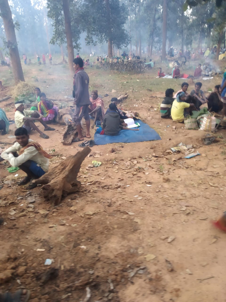 tribals-are-on-strike-against-government-in-amadai-mine-case-in-narayanpur