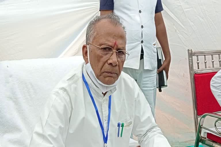 Home Minister Tamradhwaj Sahu