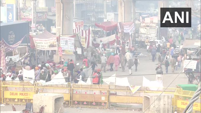 meeting between farmers and ministers over agriculture laws in delhi