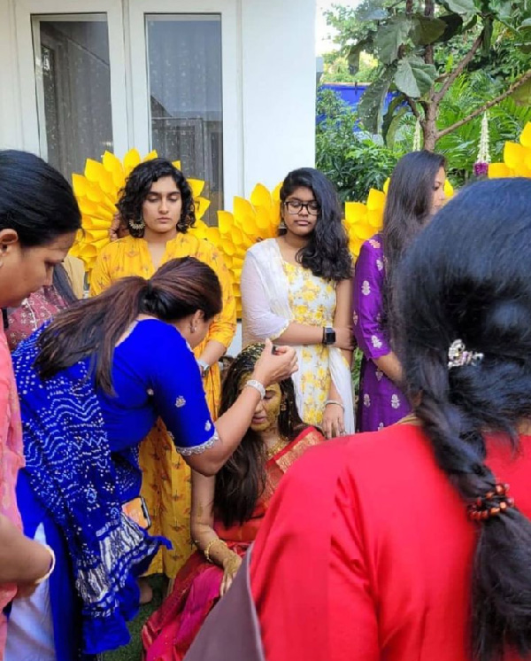 Niharika Haldi ceremony pics goes viral