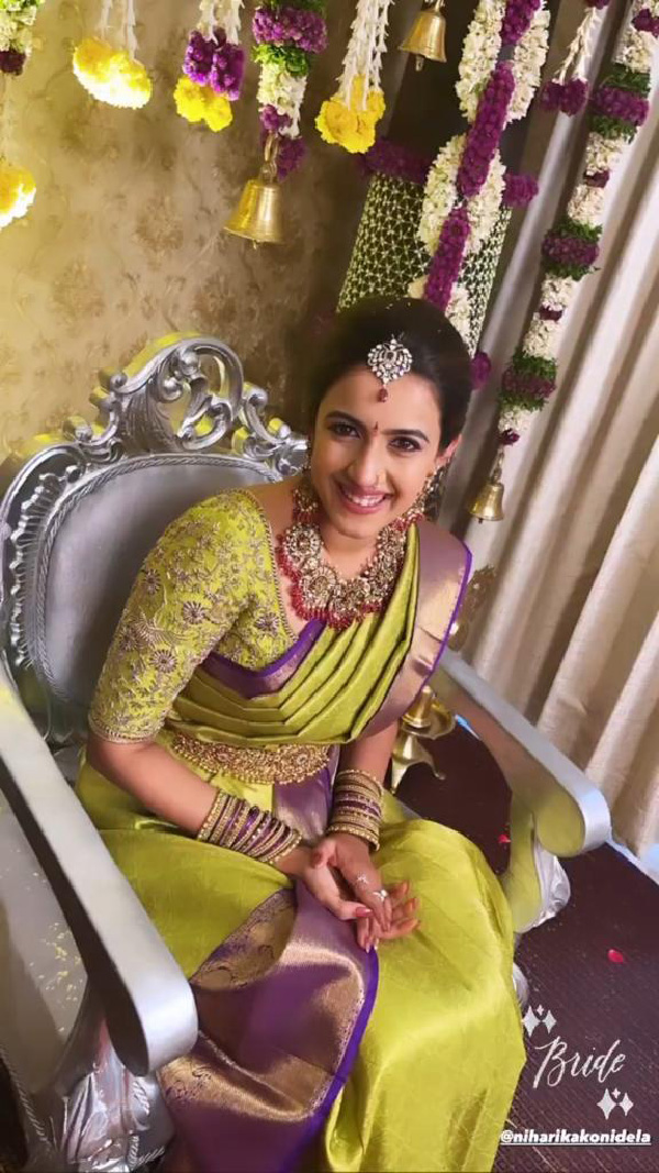 Niharika Haldi ceremony pics goes viral