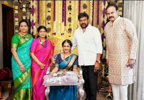 Mega Family went to Udaipur for Niharika marriage