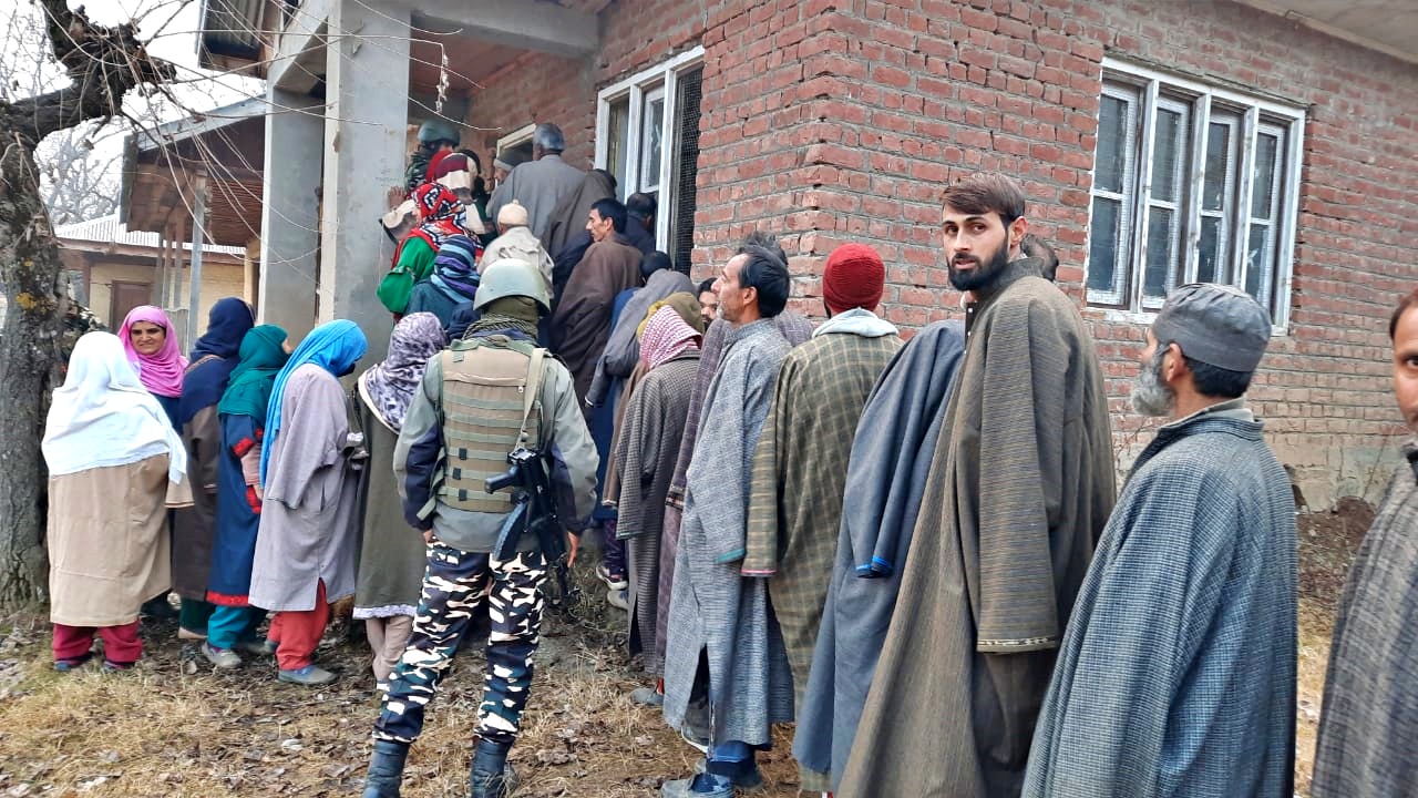 4th phase of JK local body polls ends