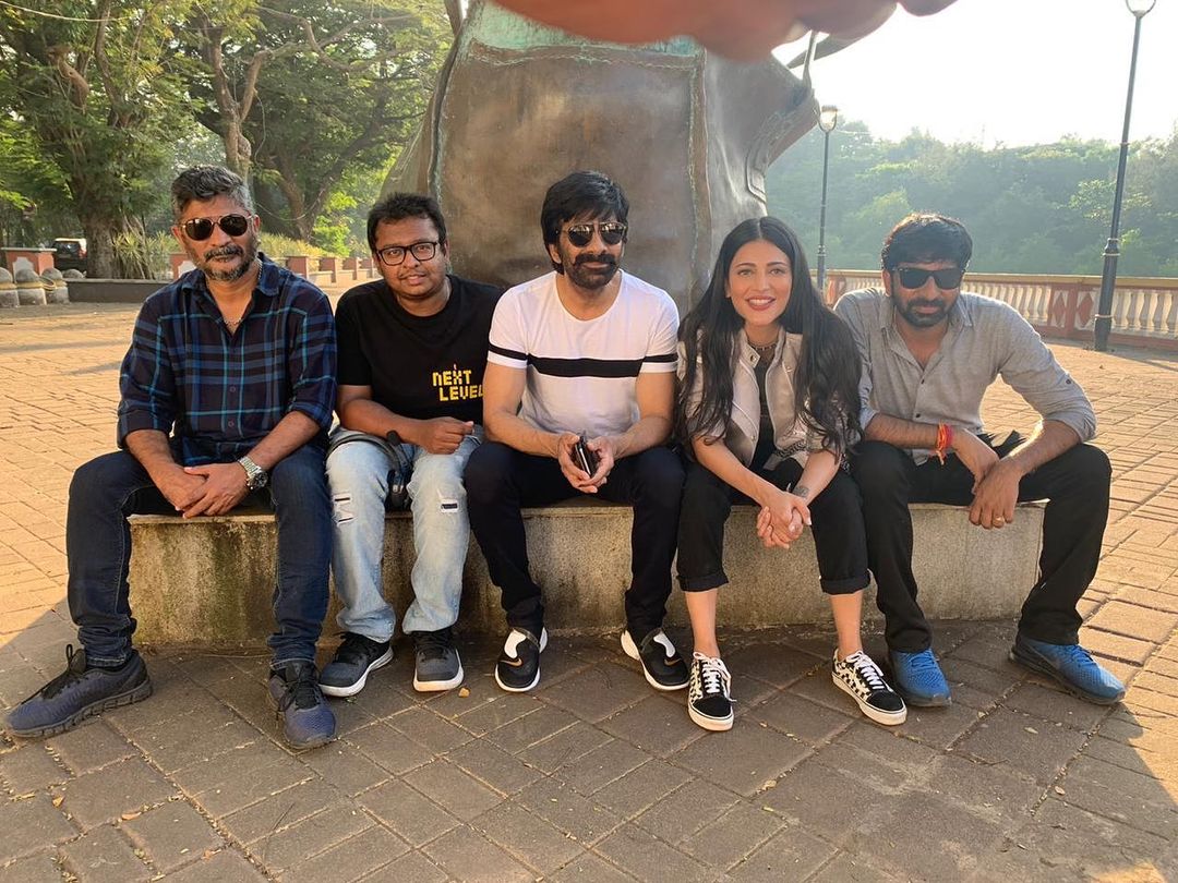 krack movie team in goa