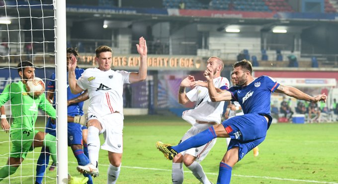 ISL 2020-21: bengaluru FC vs Northeast united ends in a draw