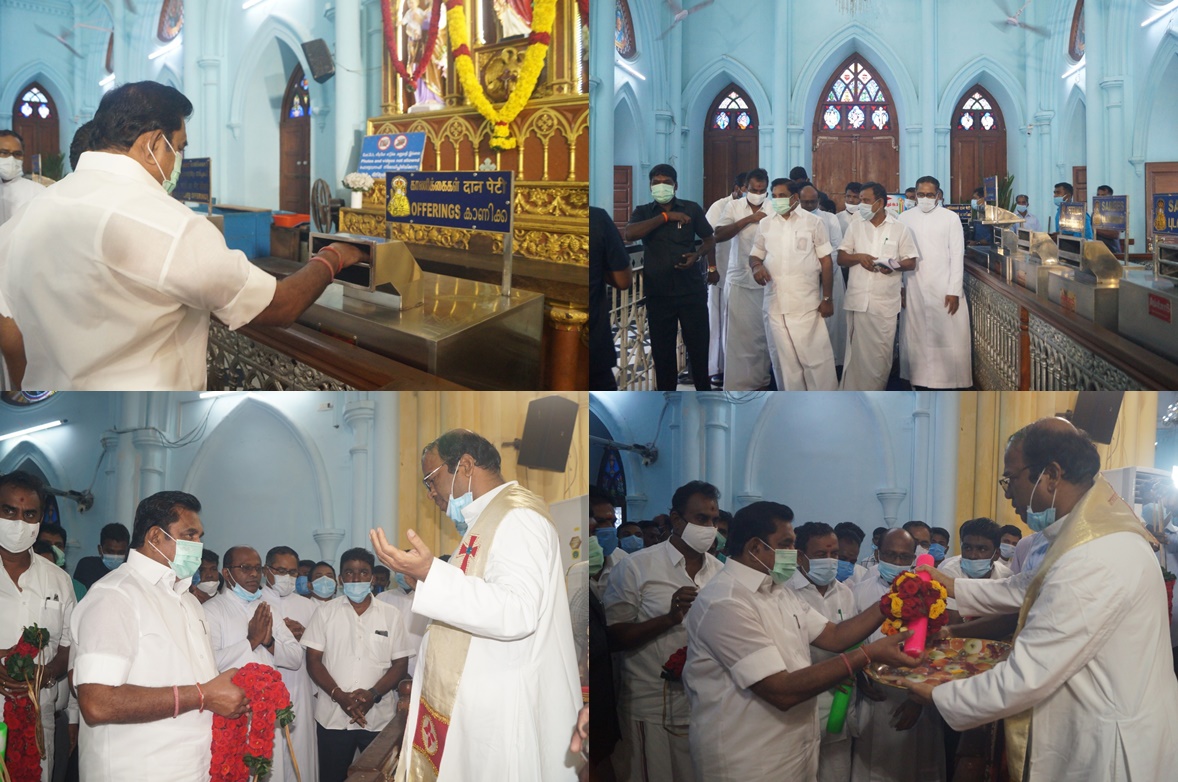 Chief Minister inspects flood affected areas in Nagai  Cm Visiting Nagapattinam  நாகையில் வெள்ள பாதிப்புகளை முதலமைச்சர் ஆய்வு  நாகை வெள்ள பாதிப்பு  நாகையில் முதலமைச்சர் ஆய்வு  CM Edapadi Palanisamy Flood Areas Inspection