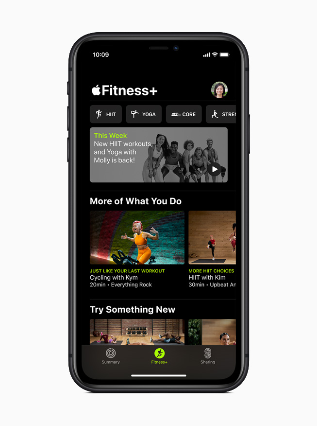 Apple Fitness+, Apple Fitness+ subscription service