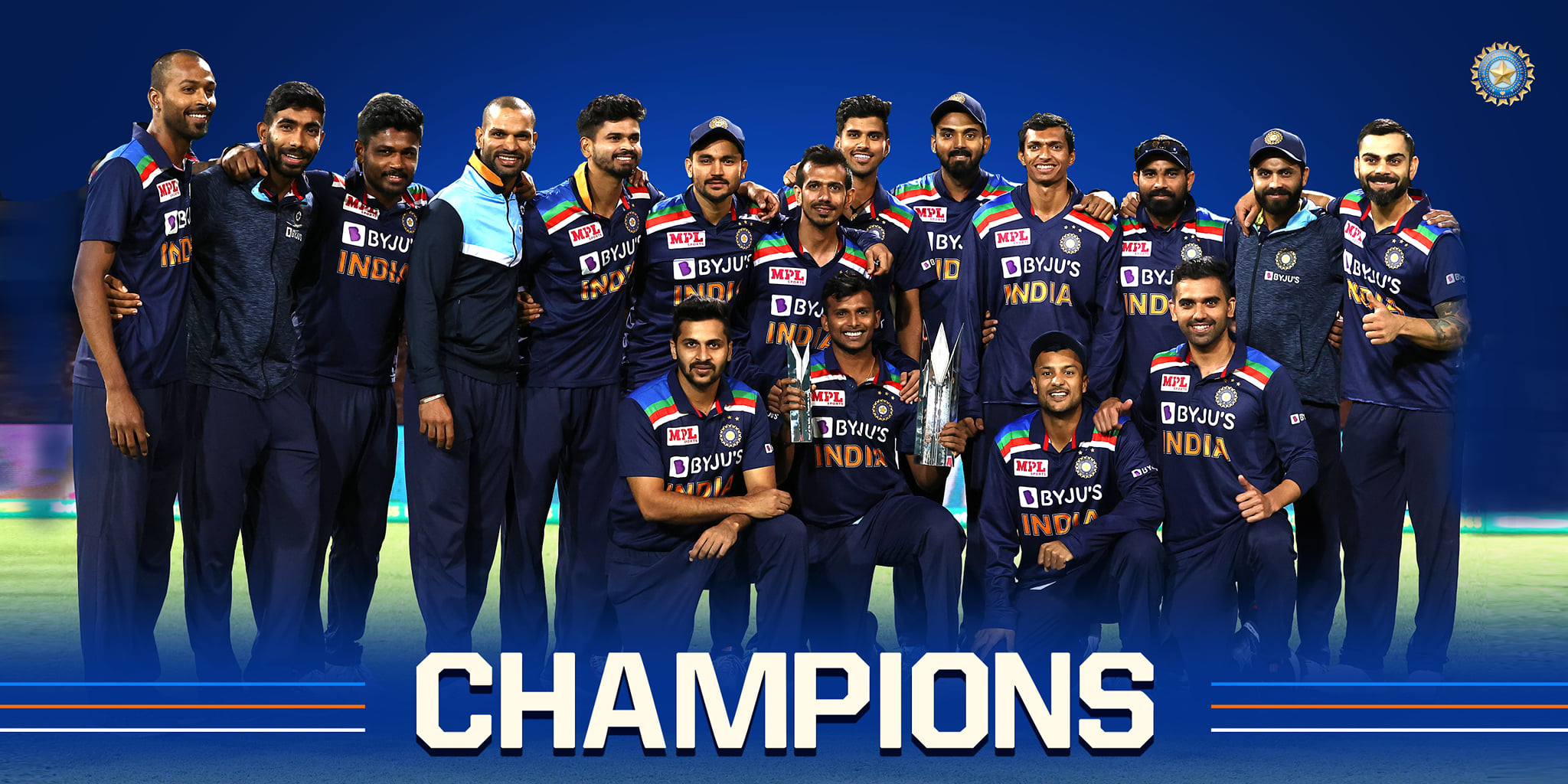 team india t20 series win