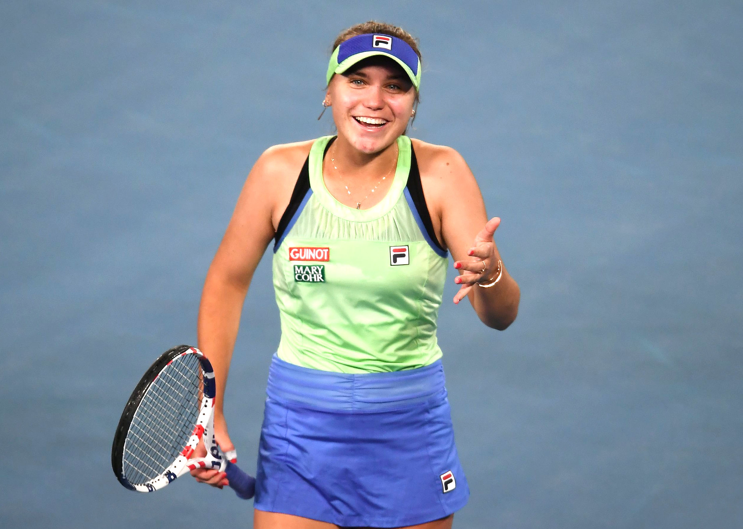 Sofia kenin wins WTA Player of the Year Award