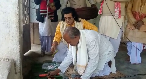 angkhiya nat Workshop at majuli