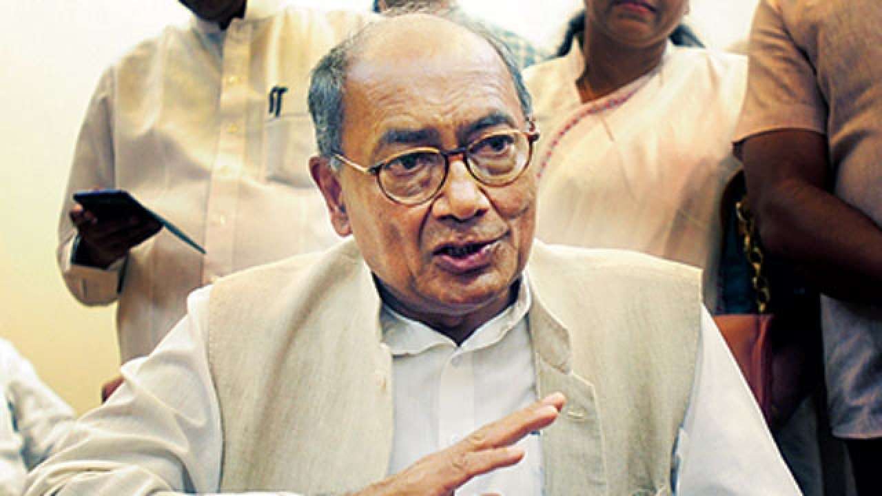 Modi, Owaisi have hidden pact to spread hate in country: Digvijay Singh