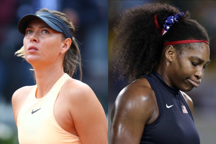 Maria Sharapova, Serena Williams