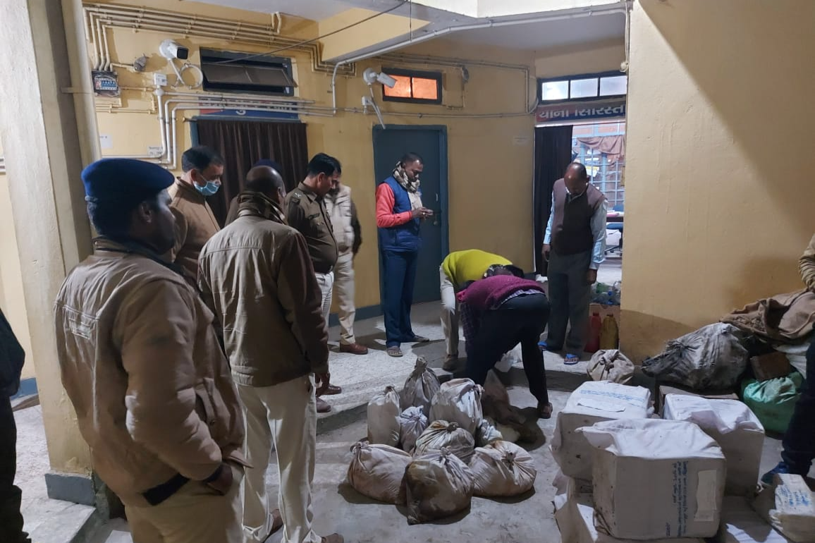 liquor destroyed in bettiah