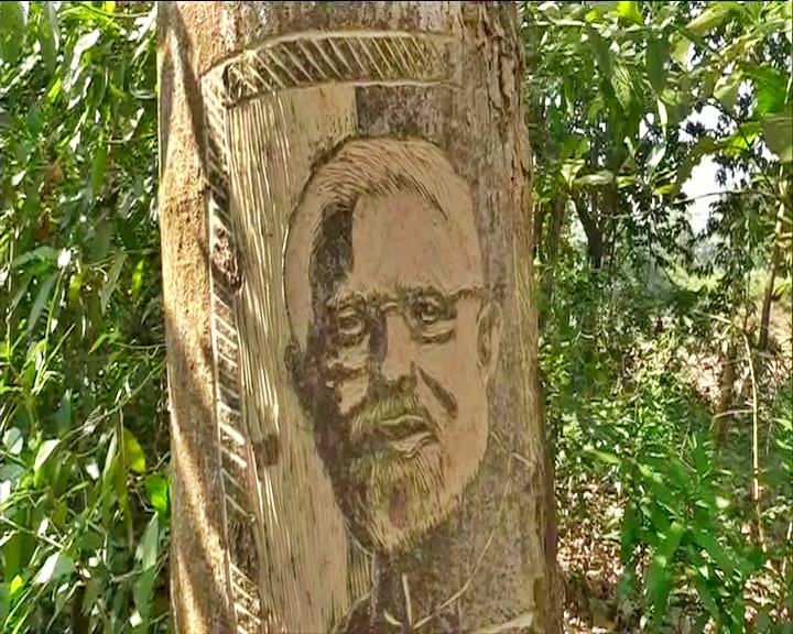 To stop Cutting Of Trees, Odisha Artist's Message For PM Modi