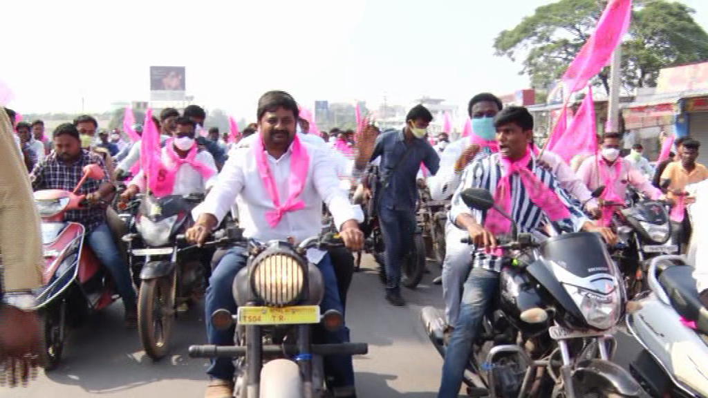 minister puvvada ajay kumar in khammam meeting