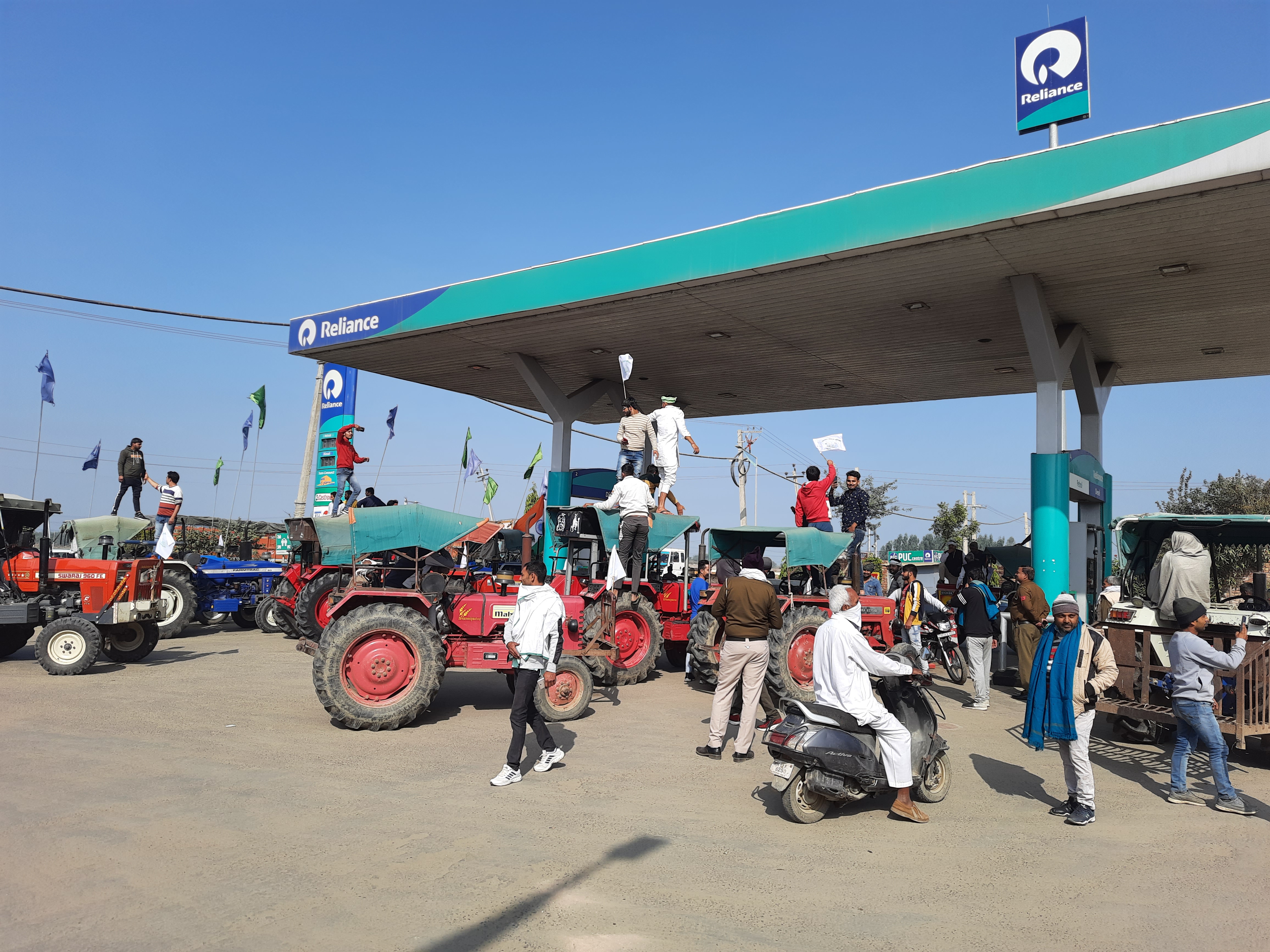 farmers protest haryana