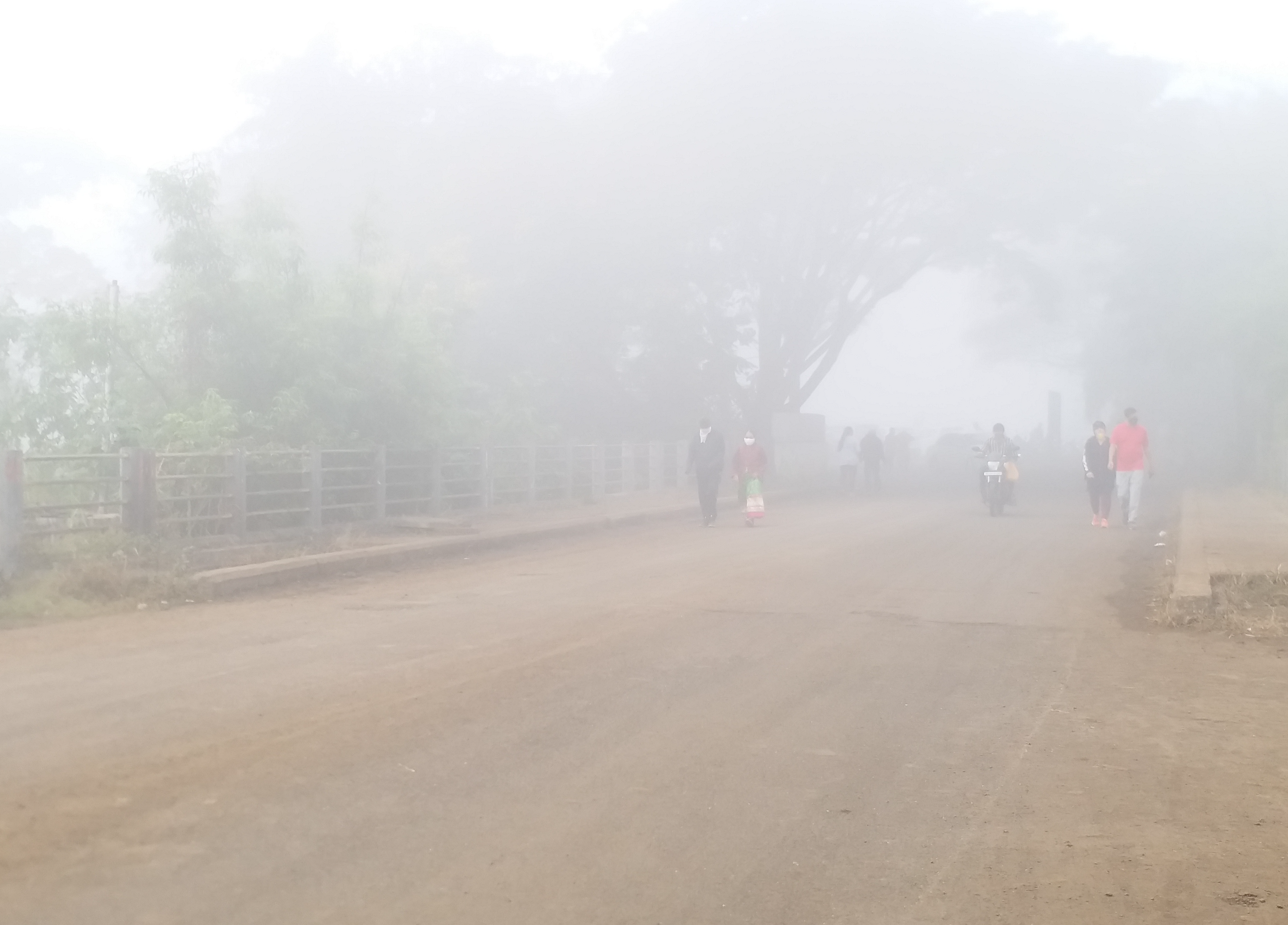 fog spread in nashik