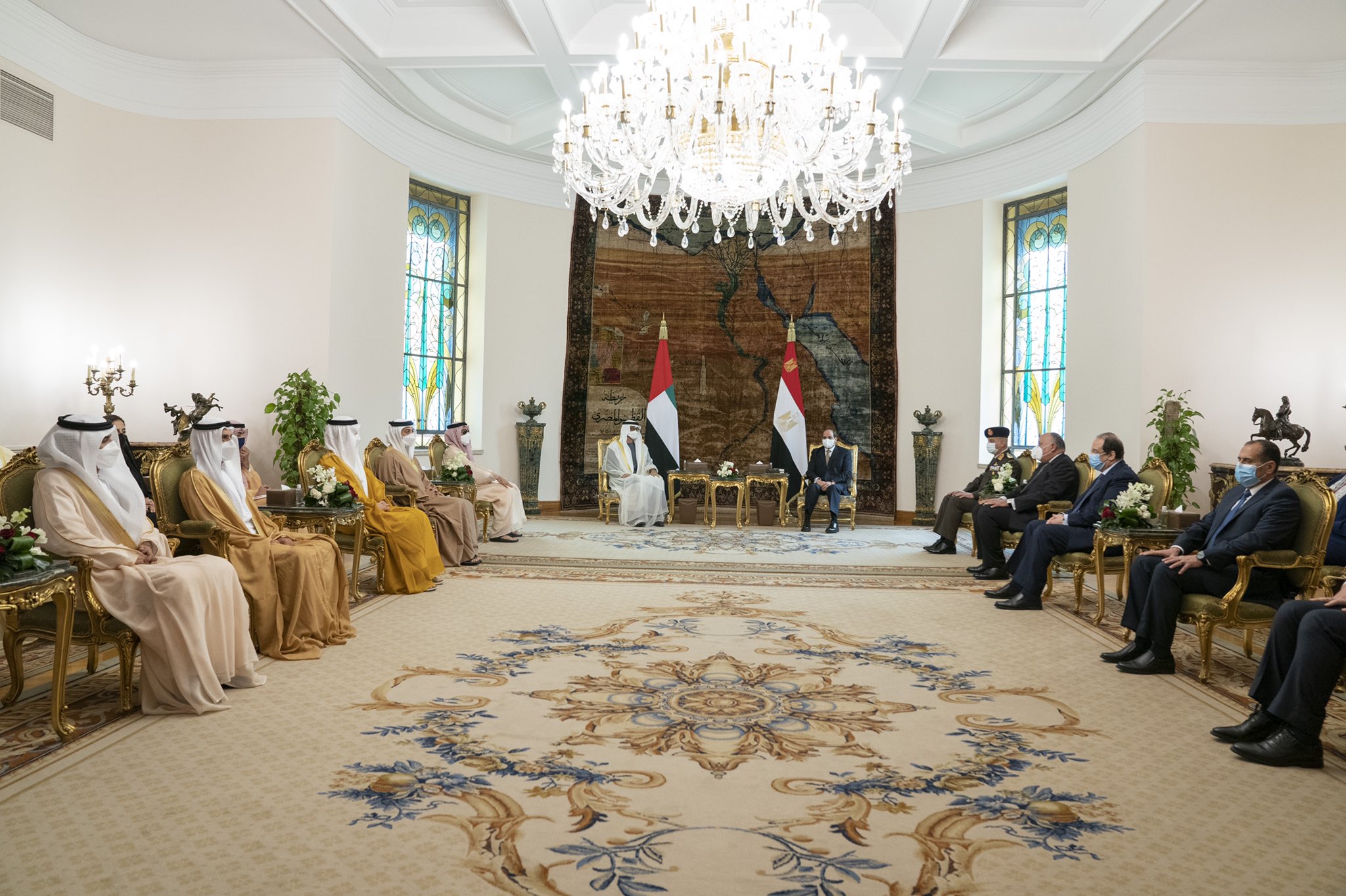 Sisi and Abu Dhabi crown prince discuss Israel deals and energy during Cairo meeting