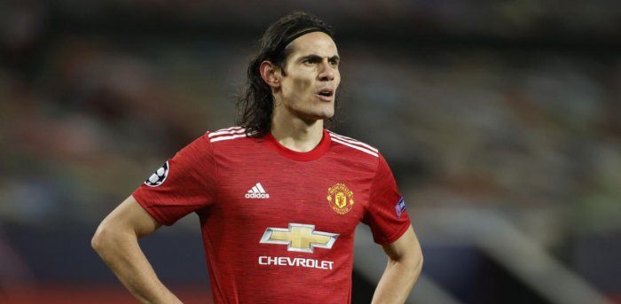 Manchester united's striker Edinson cavani  charged under racism