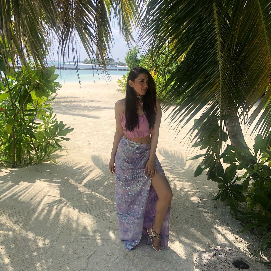 Hansika Motwani holidaying in Maldives