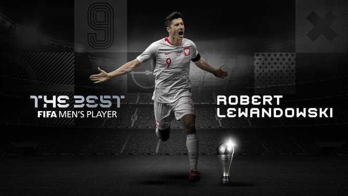 Robert Lewandowski clinches FIFA BEST MEN'S PLAYER AWARD