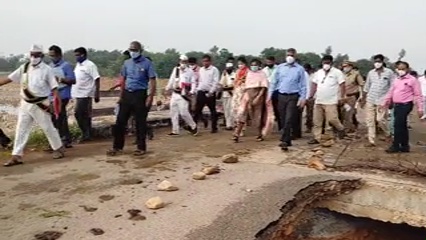 central team visit kadapa district on nivar flood loss
