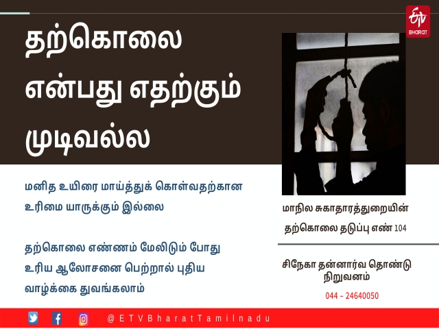 Municipality labour Suicide in thiruppathur