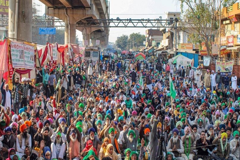 farmer protests