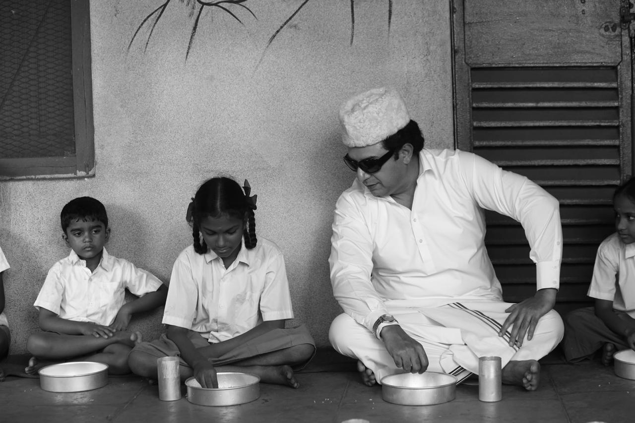 aravindha swami as MGR in thalaivi