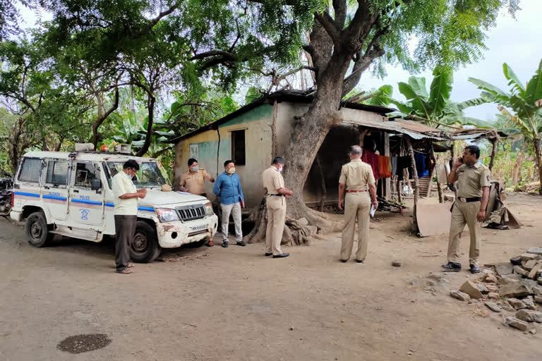 बोरखेडा येथील घटनास्थळ