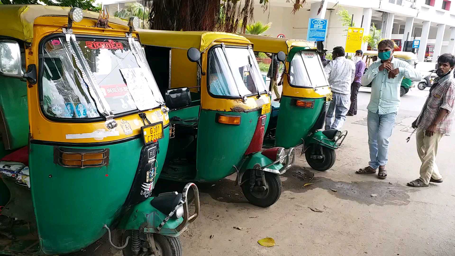 Rickshaw drivers