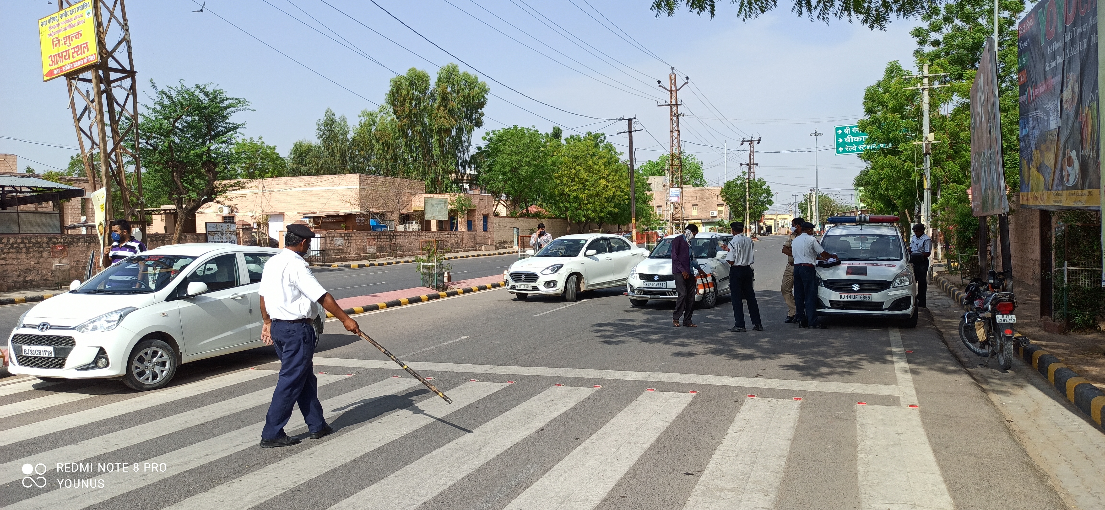 Nagaur Roadways Bus, Lockdown in Rajasthan