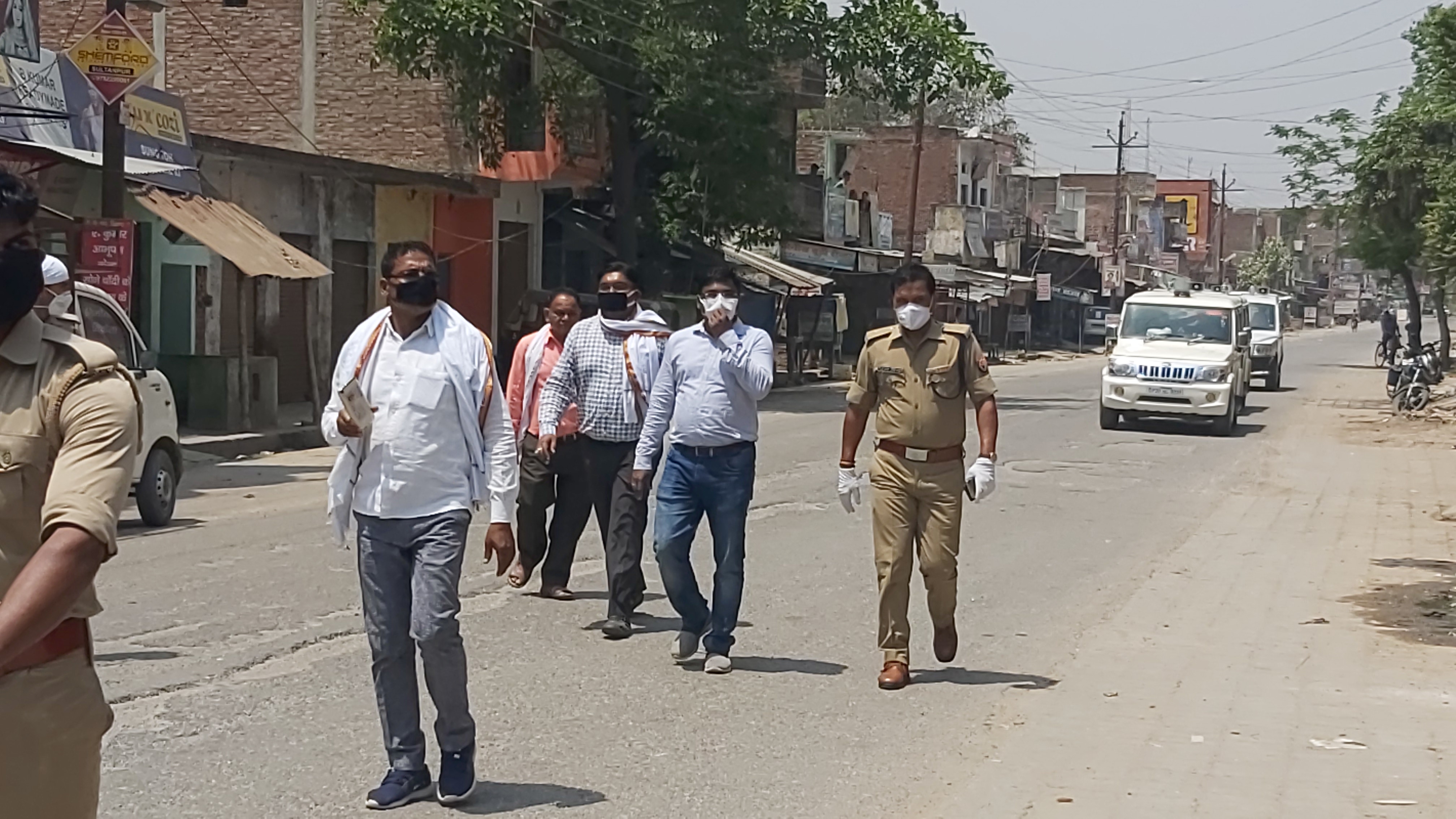 lockdown in sultanpur