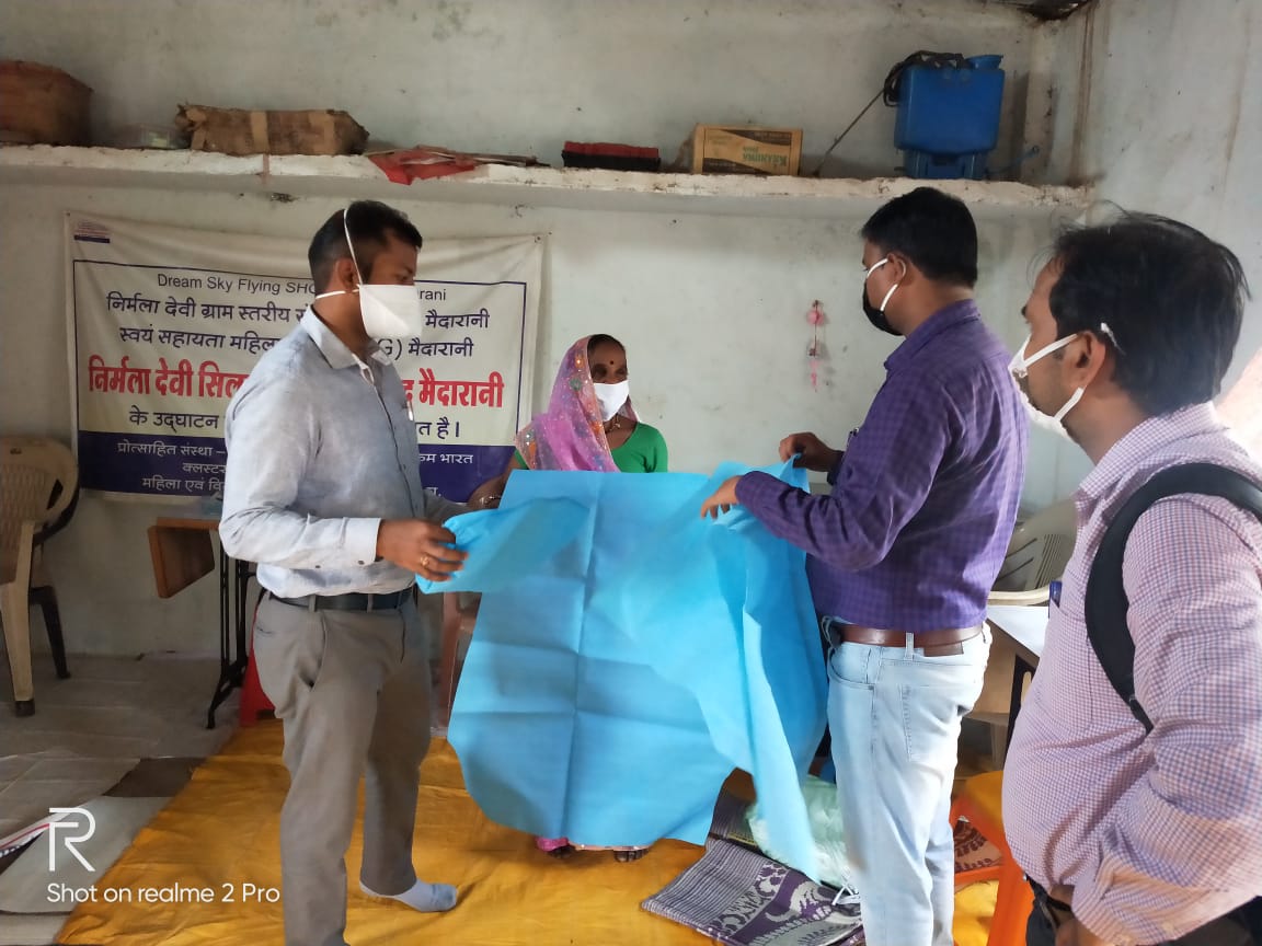 Agakhan village support committee distributed ration kit to needy