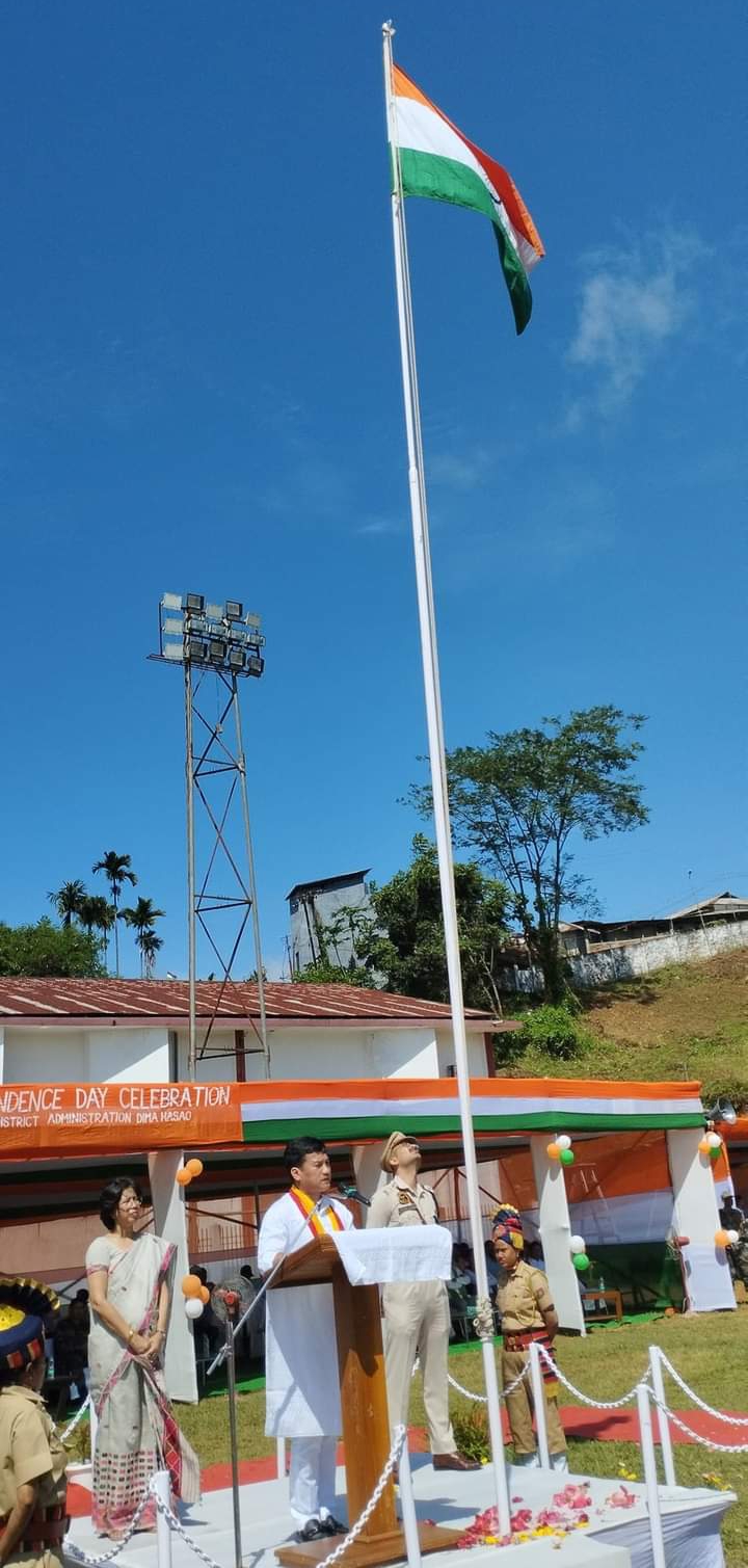 76th Independence Day celebrations in Dima Hasao