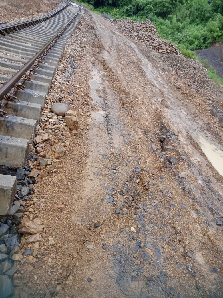 National Highway at Haflong Silchar has been closed due to landslide