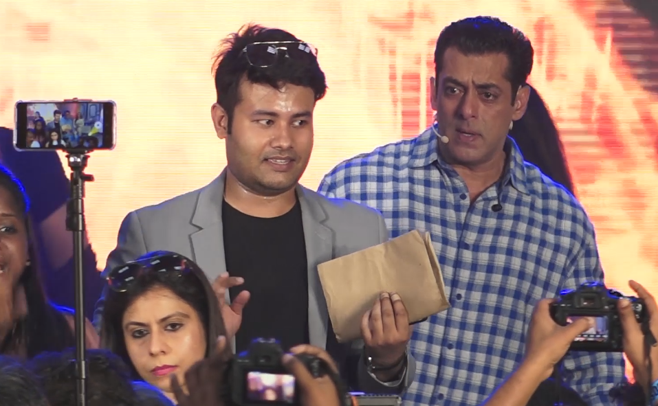 Salman Khan angry with reporters