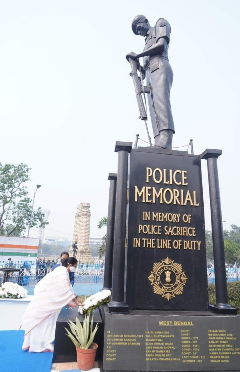 mamata dhankhar in republic day parade at red road