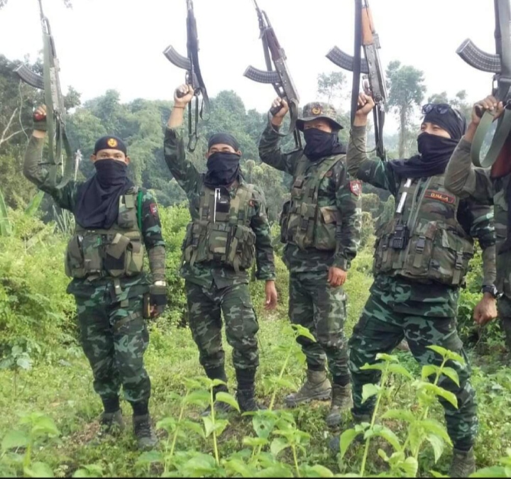 terrorist group firing at Dima hasao