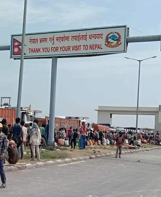 more than 20 thousand Indian citizens and laborers trapped in nepal due to corona they are waiting to come to India