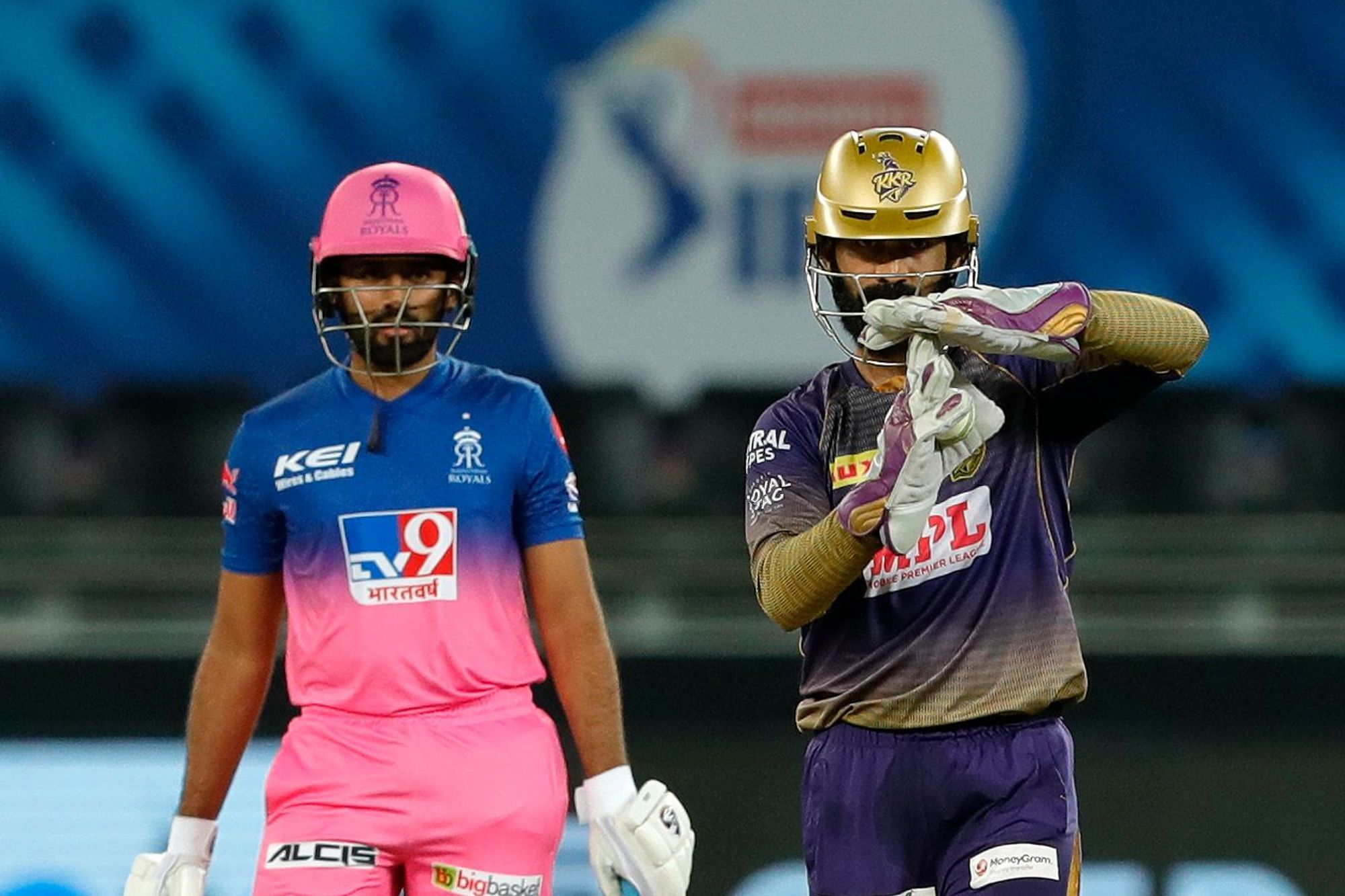 IPL 2020, Stats, RR VS KKR