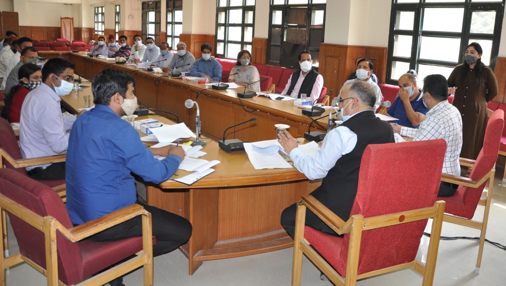 Revenue officials meeting in Solan