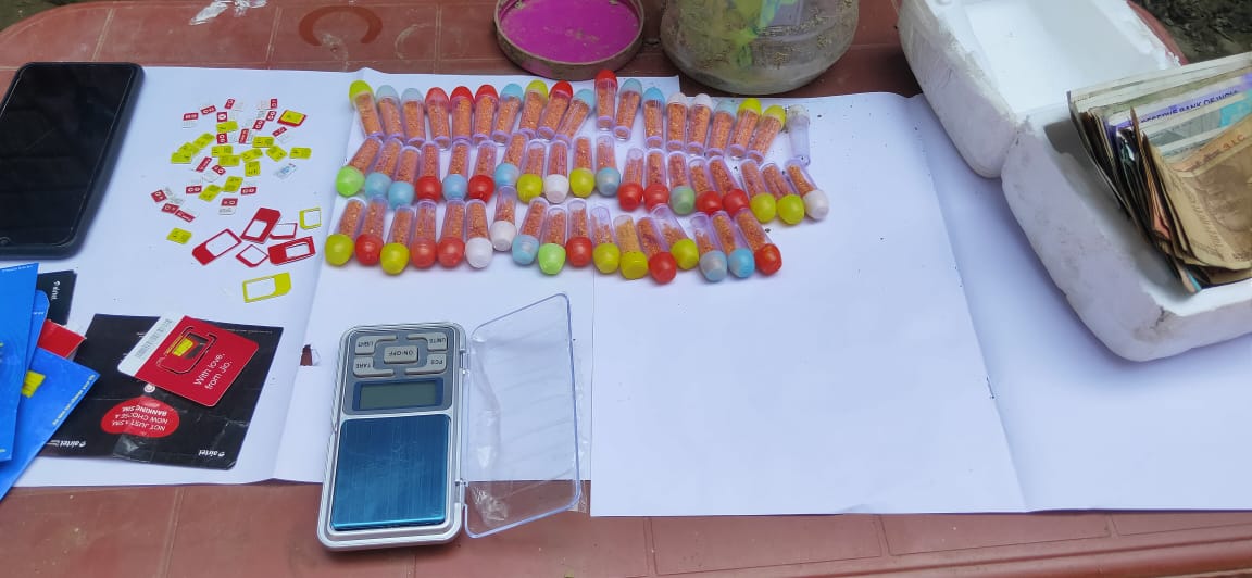 drugs seized in dhing