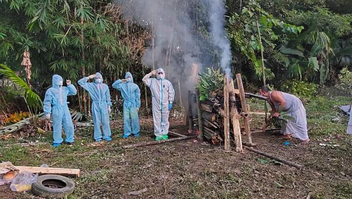 ডাঃ অপূৰ্ব ৰাজকোঁৱৰৰ  অন্তিম সৎকাৰ