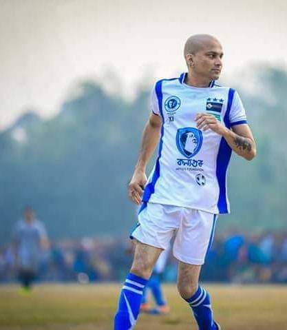 zubeen will play footbal match at Dibrugarh